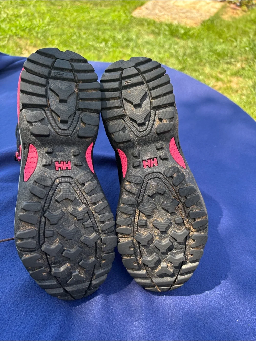 Helly Hansen Black and Pink Women's Waterproof Hiking Boots.ODIN